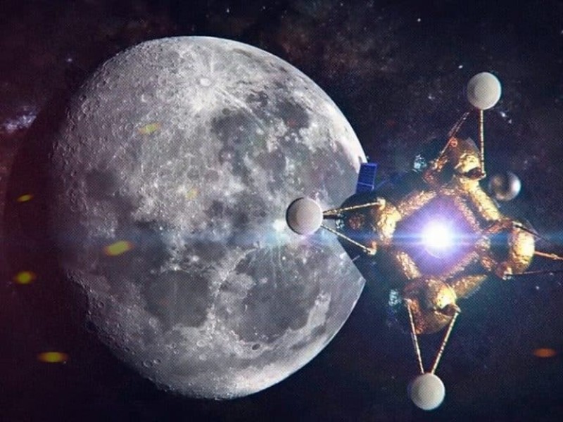 Misión espacial rusa Luna-25 entra órbita lunar