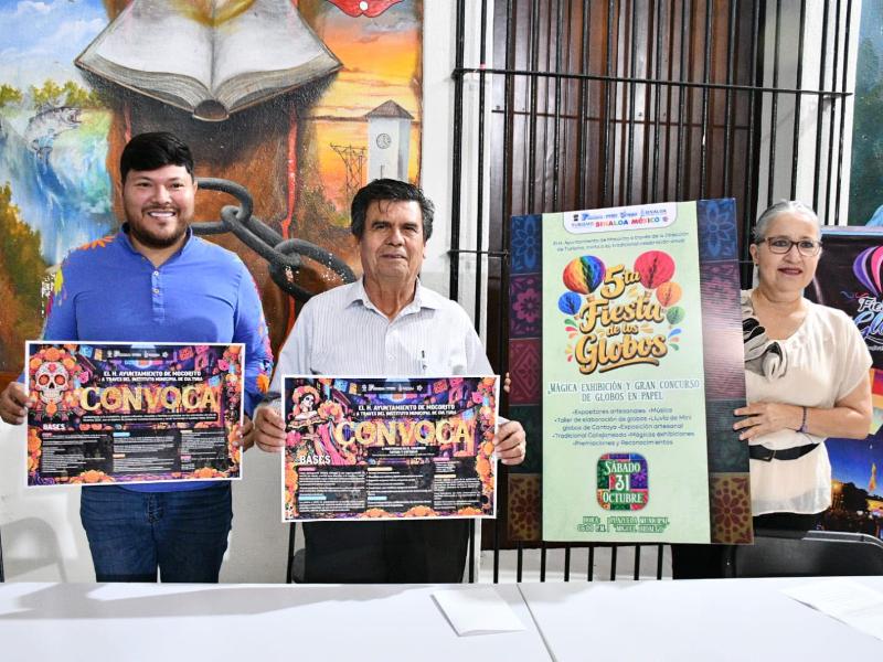 Mocorito celebrará el Día de Muertos y la Fiesta del globo