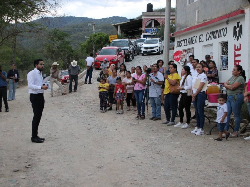 Modernización de vialidad en El Platanito