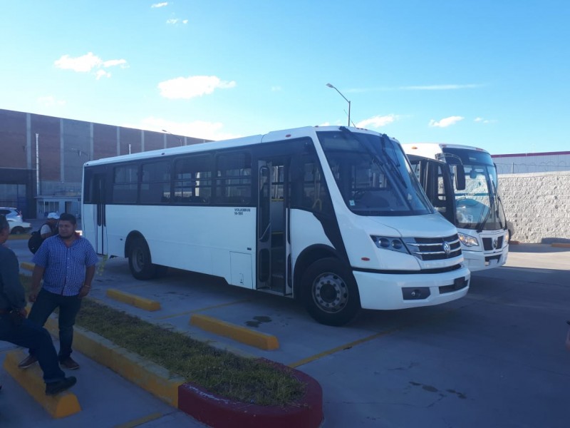 Modernización del transporte en Nogales.
