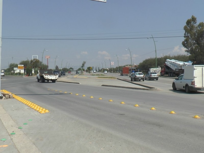 Modifican circulación en eje metropolitano