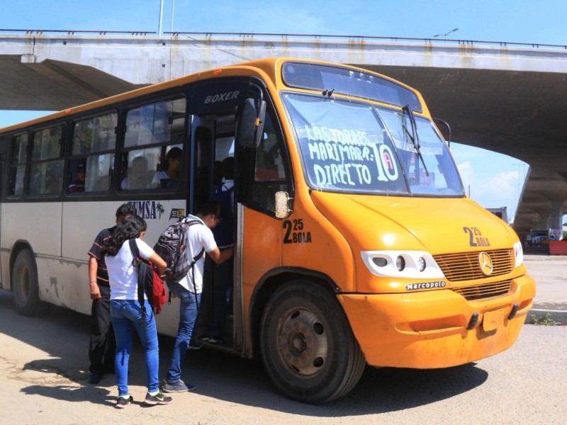 Modifican rutas de transporte en Manzanillo