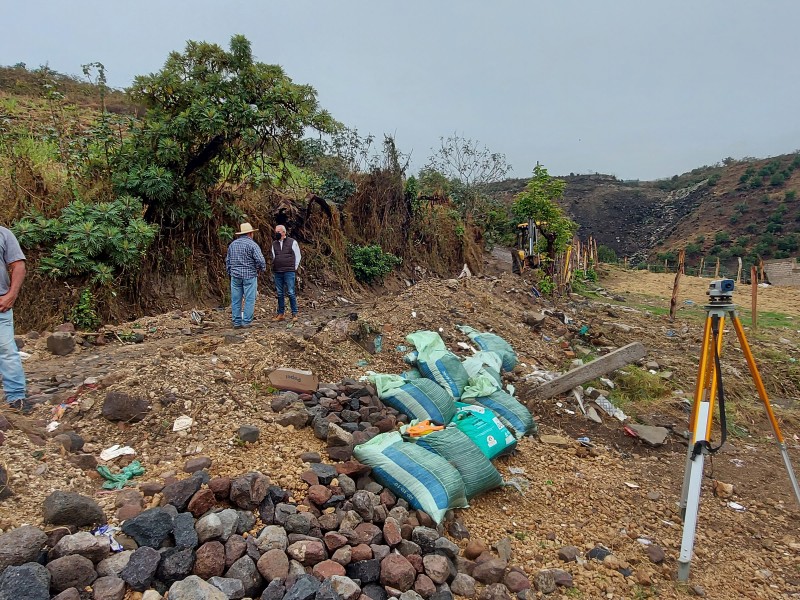 Modificará Ayuntamiento Xalisco terreno en zona alta para evitar deslaves