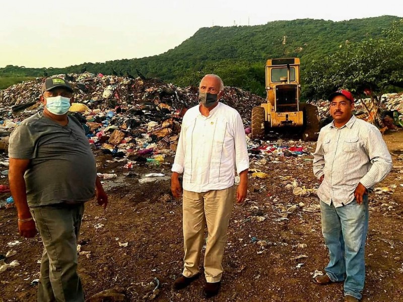 Modificarán tiradero de basura en Tuxpan para reducir contaminación