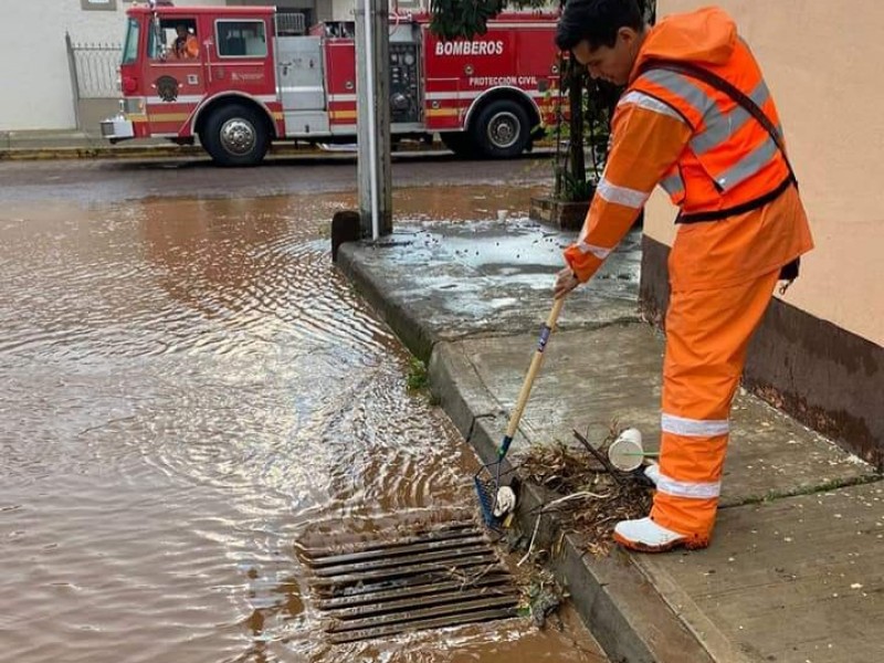 Monitorean zonas de riesgo de inundaciones en Tangancícuaro