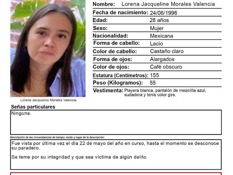 Montan operativo para localizar a feminicida en León