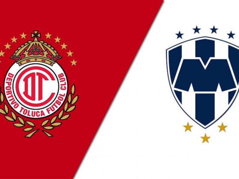 Monterrey visitando al Toluca destaca en la jornada doble