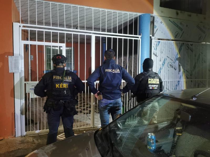 Morelia: aseguran mil 300 dosis de droga, siete armas y cinco motocicletas