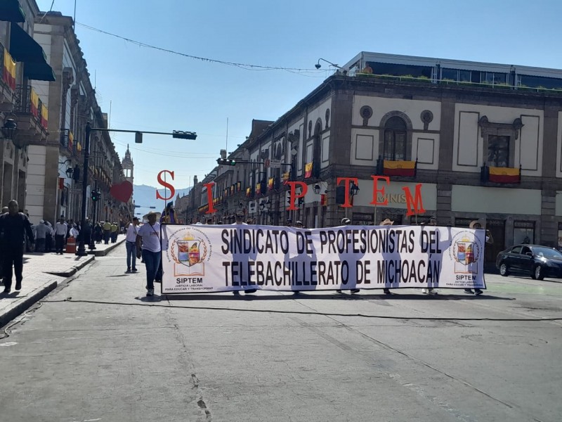 Morelia colapsa por manifestaciones