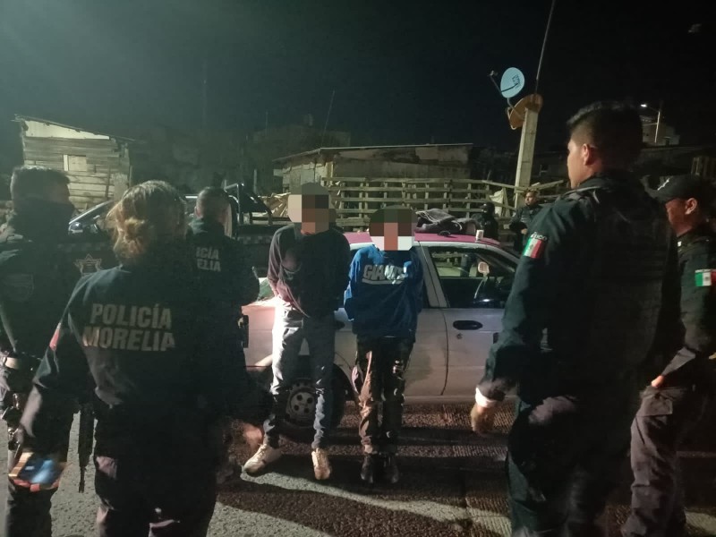 Policía Morelia realiza 6 detenciones en menos de 12 horas