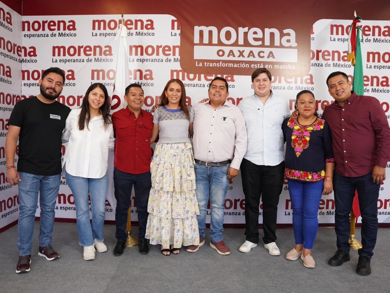 MORENA destapa 6 nuevos candidatos a presidencias municipales del Istmo