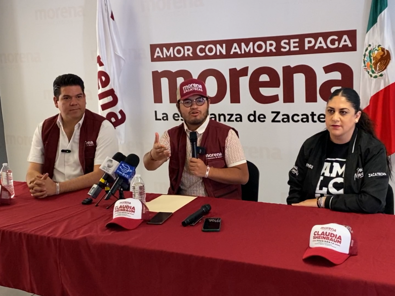 MORENA en Zacatecas confirma seguridad para jornada electoral