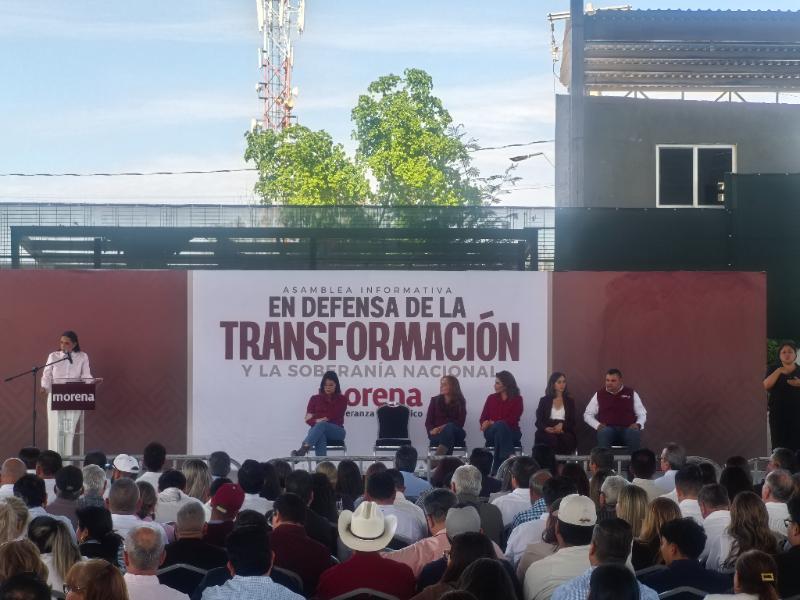 Morena llama a la unidad y organización en asamblea en Hermosillo