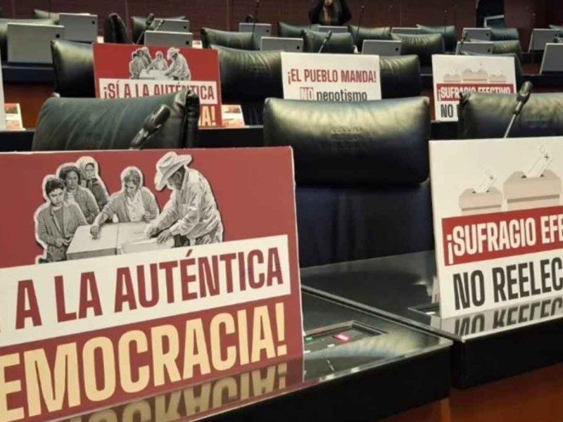 Senado aprueba reforma contra nepotismo y reelección; aplicará hasta 2030