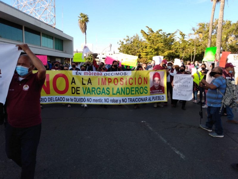 Morenistas advierten no apoyarán candidatura de Gerardo Vargas Landeros