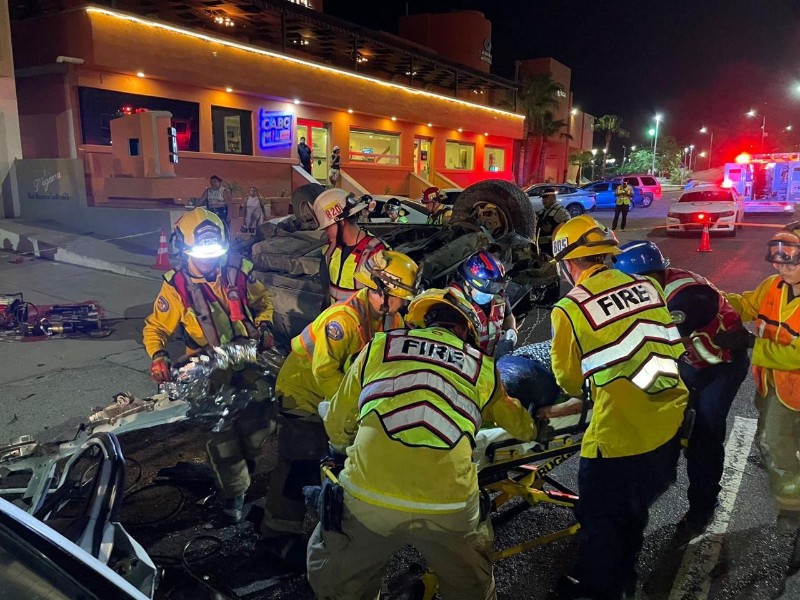 Mortalidad en accidentes en Los Cabos incrementó 5%: Bomberos San José