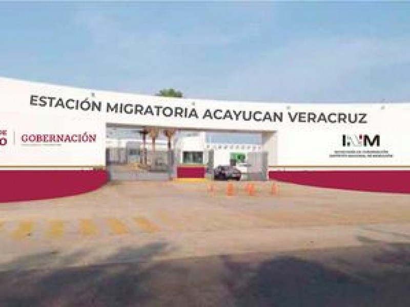 Motín en la Estación Migratoria de Acayucan