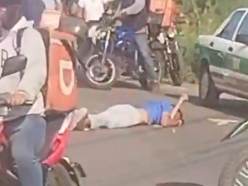 Moto repartidores capturan y 