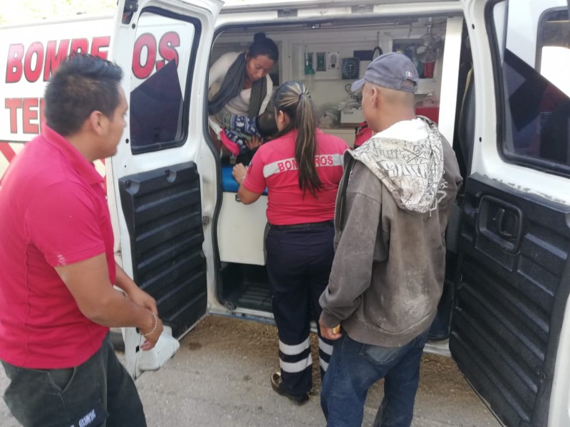 Motociclista atropello a peatones y escapó