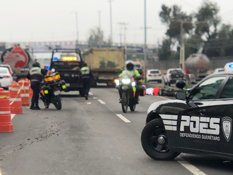 Motociclista perdió la vida en 5 de febrero