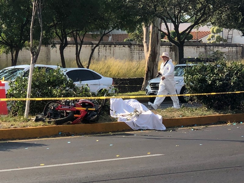 Motociclista perdió la vida en Paseo Constituyentes