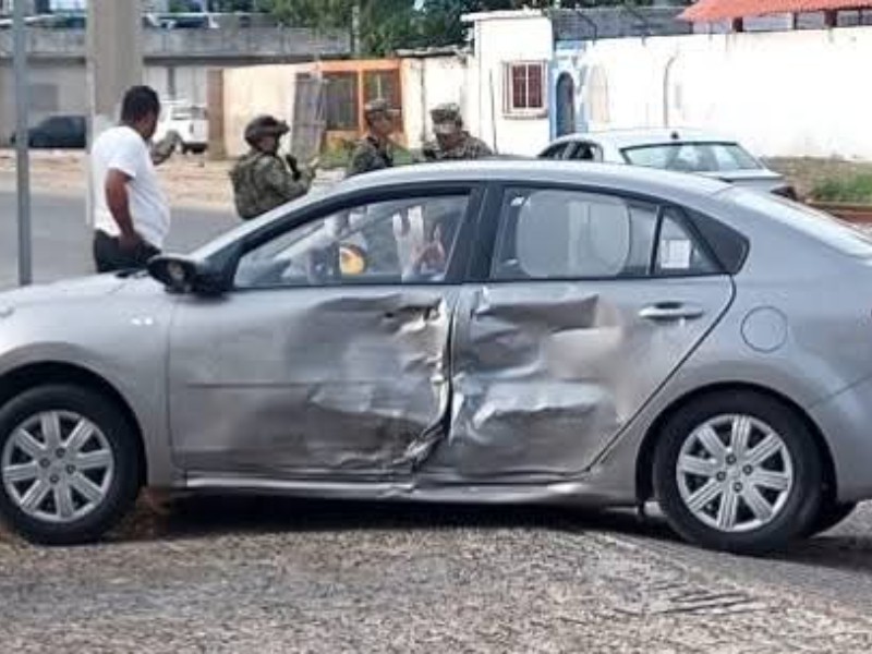 Motociclista resulta herido tras choque en Salina Cruz