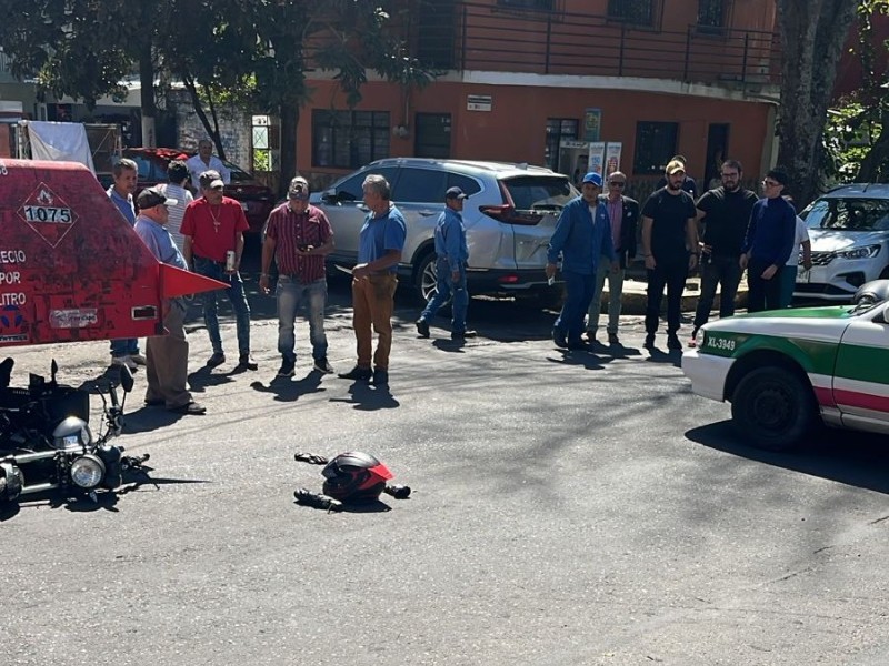 Motociclistas atropellados en Xalapa, una constante en los últimos días
