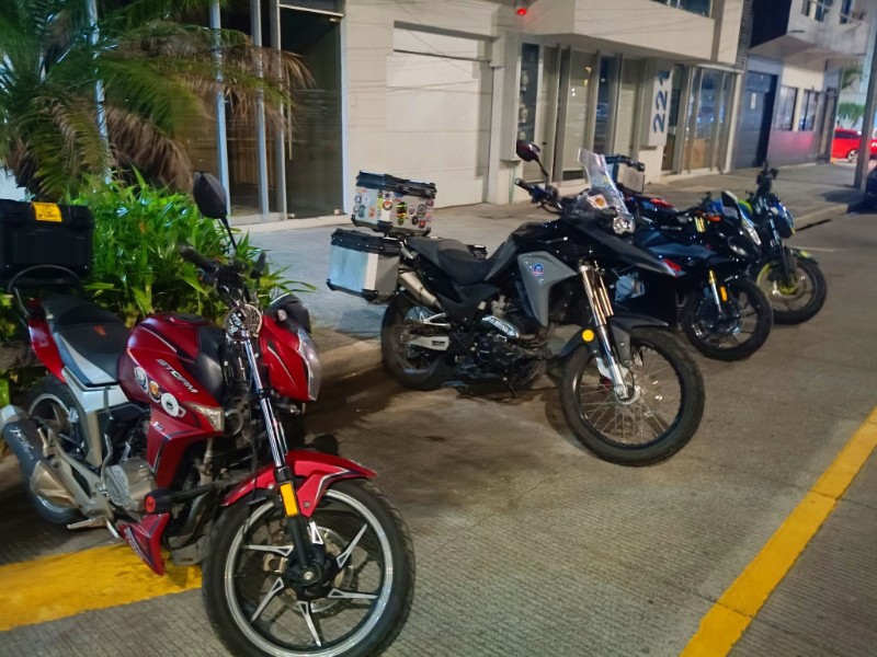 Motociclistas se pronuncian en contra de reemplacamiento en Veracruz