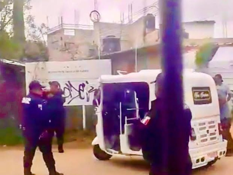 Mototaxista es ejecutado en la capital oaxaqueña