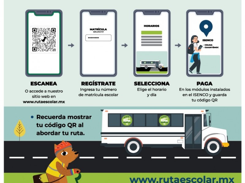 Movilidad implementa prueba piloto para extender ruta al Isenco Cuauhtémoc