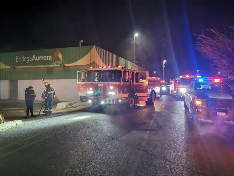 Movilización de emergencia por connato de incendio