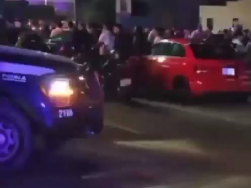 Movilización en Las Ánimas por arrancones