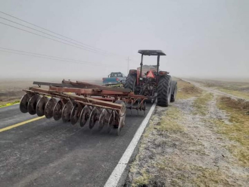 Muere campesino tras ser arrollado por camioneta en Oriental