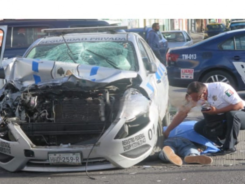 Muere ciclista repartidor tras accidente en San Baltazar Campeche