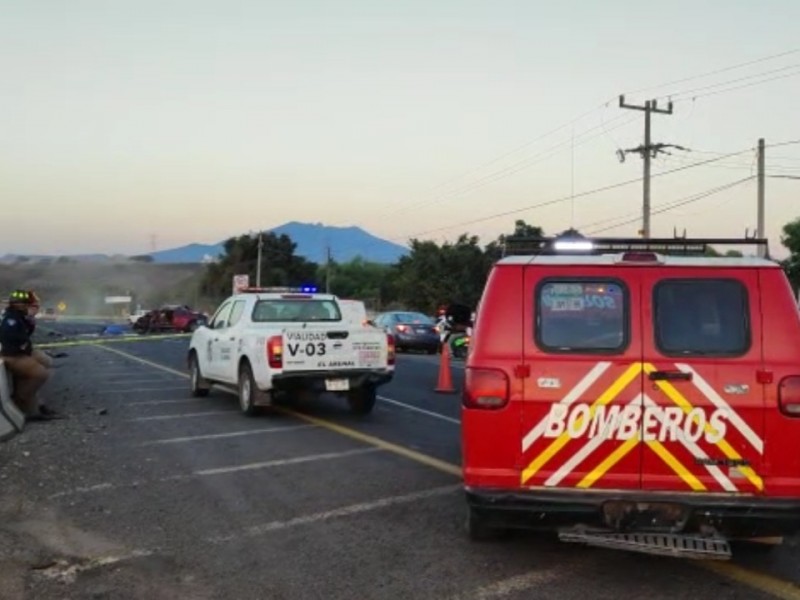 Muere conductor en accidente carretero en El Arenal