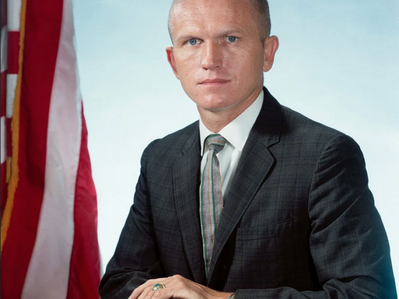 Muere Frank Borman, comandante del Apolo 8