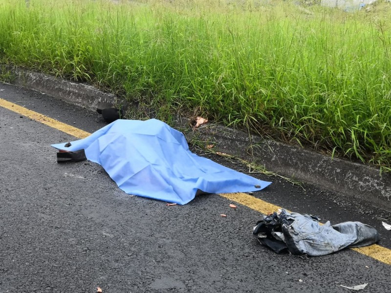 Muere hombre atropellado en carretera Chapala