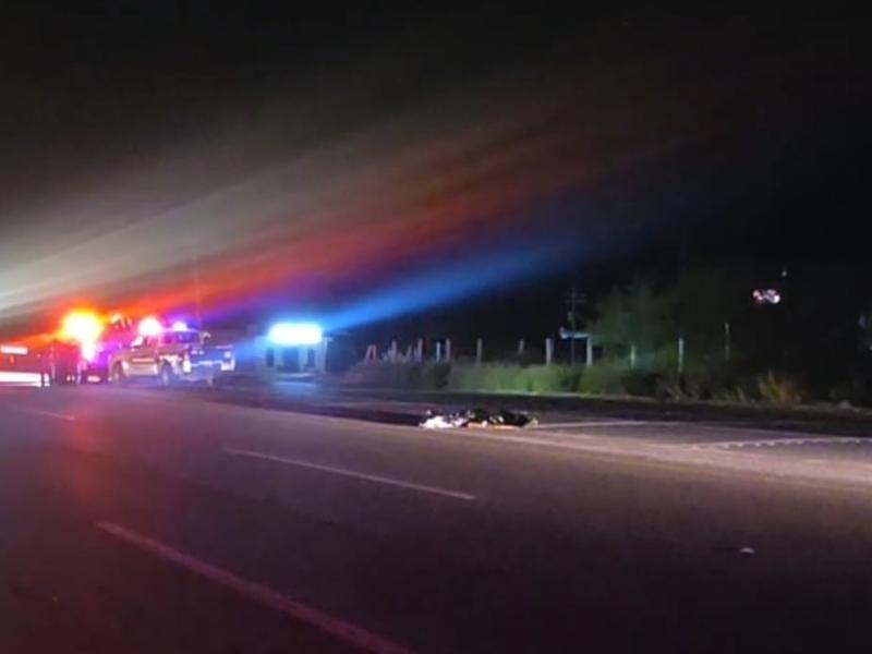 Muere hombre atropellado en la carretera La Paz-Cabo San Lucas