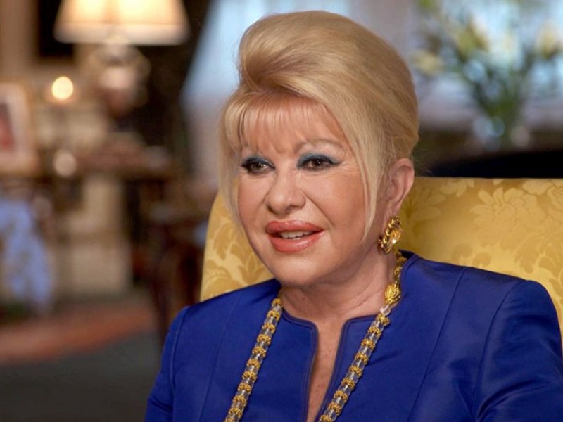 Muere Ivana Trump, primera esposa del expresidente Donald Trump