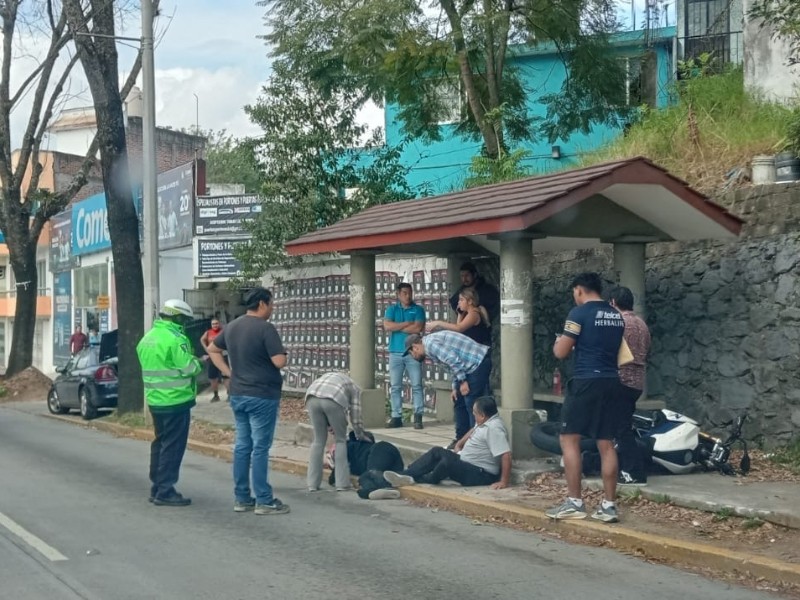 Muere motociclista al derrapar en Circuito Presidentes