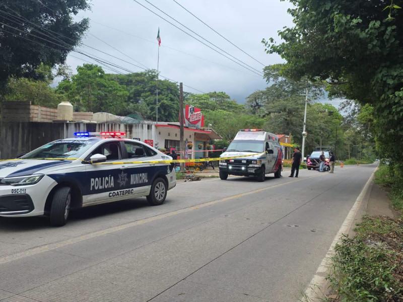 Muere motociclista en carretera Xalapa-Coatepec