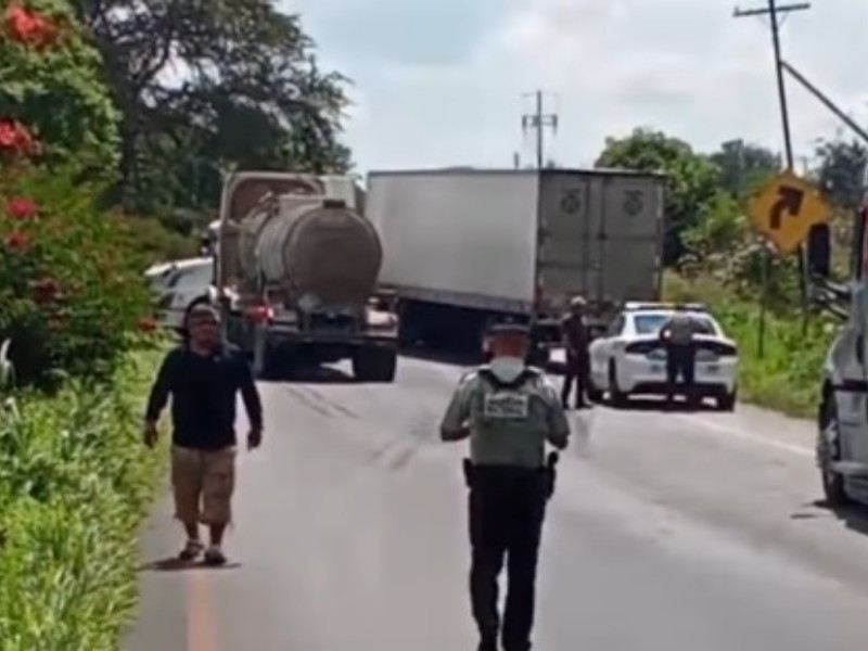 Muere motociclista en choque sobre carretera a Nogales