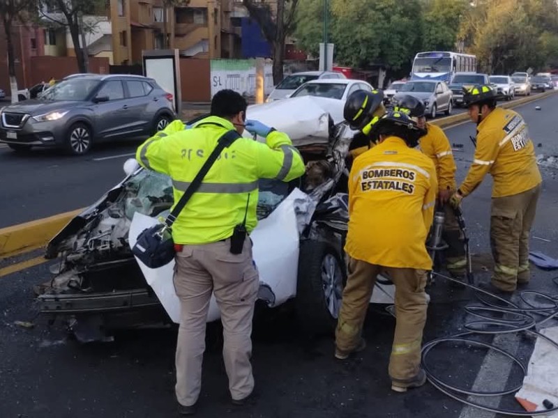 Muere mujer en choque de Salida a Pátzcuaro esta mañana