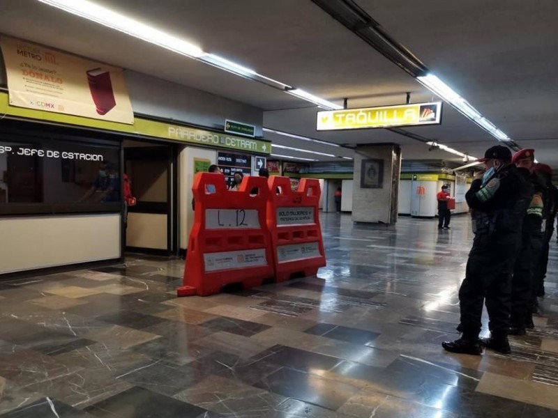 Muere niña de 3 años en Metro de la CDMX