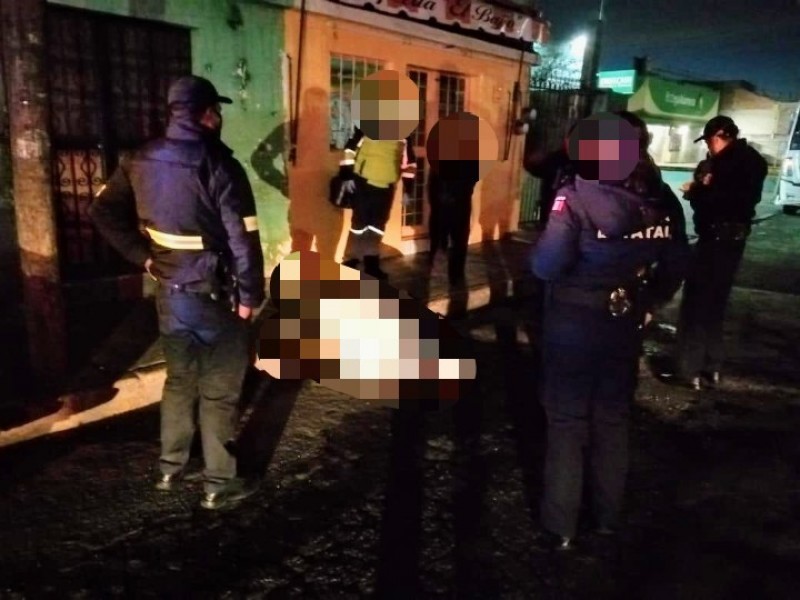 Muere pasajero en asalto en San Lorenzo Tepaltitlán en Toluca