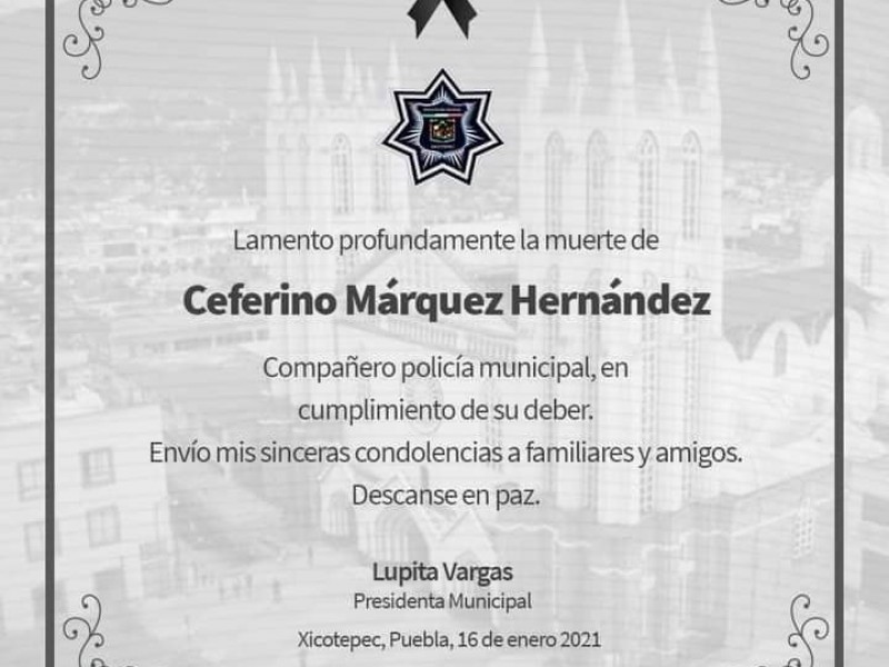 Muere policía municipal de Xicotepec tras enfrentamiento