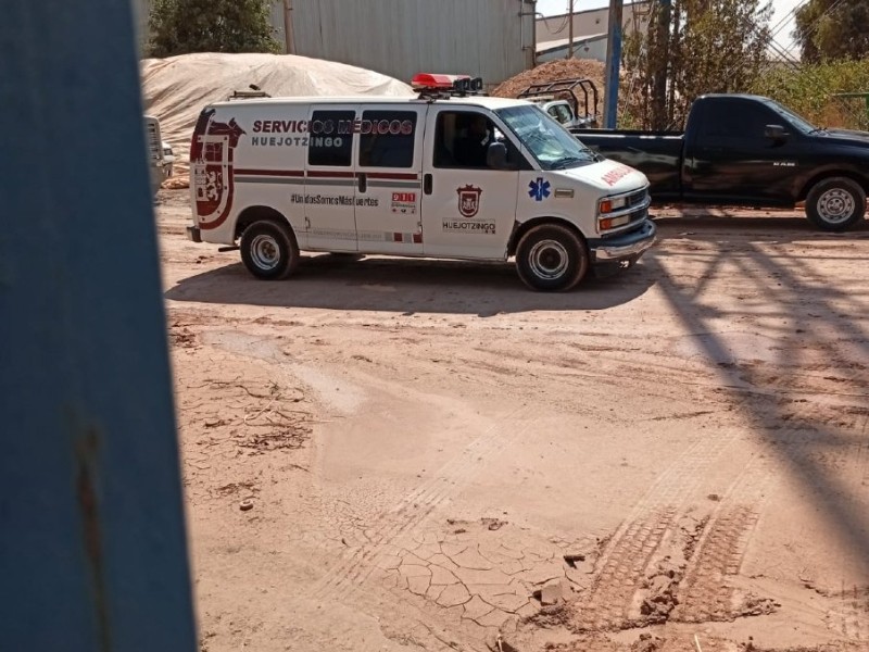 Muere trabajador en el municipio de Huejotzingo