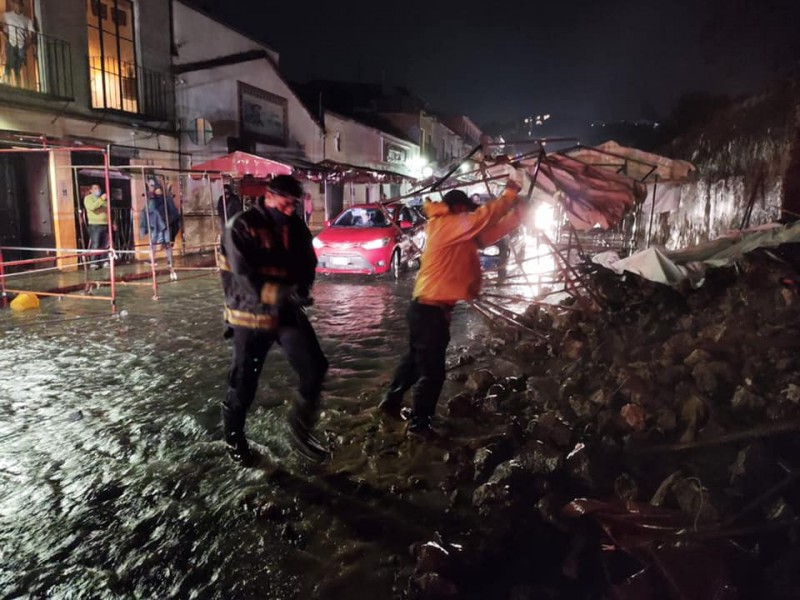 Muere una persona en Morelos tras lluvias asociadas 