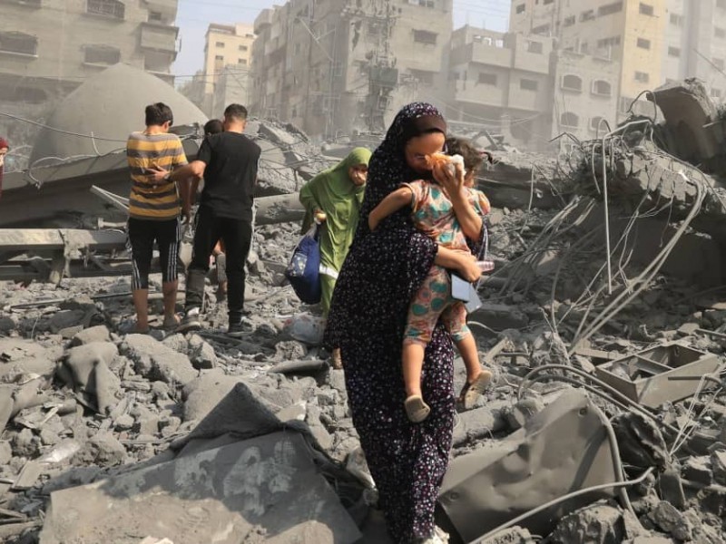 Mueren 11 palestinos por ataque en escuela de Gaza