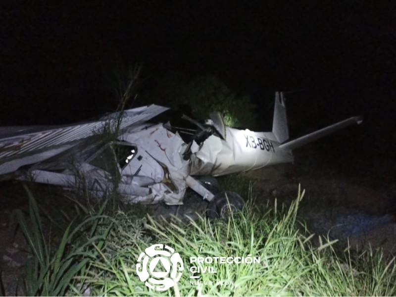 Muere conductora de televisión en Monterrey tras caída de avioneta